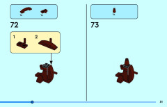 LEGO 40643 instructions page 51 – build guide