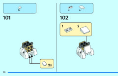 LEGO 40643 instructions page 70 – build guide