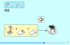 LEGO 40643 instructions page 71 – build guide