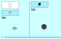 LEGO 40643 instructions page 72 – build guide