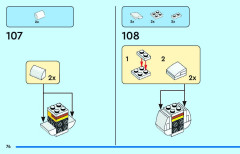 LEGO 40643 instructions page 74 – build guide