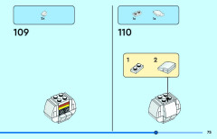 LEGO 40643 instructions page 75 – build guide