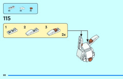 LEGO 40643 instructions page 80 – build guide