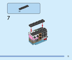 LEGO 40644 instructions page 11 – build guide