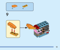 LEGO 40644 instructions page 13 – build guide