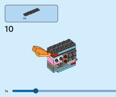 LEGO 40644 instructions page 14 – build guide