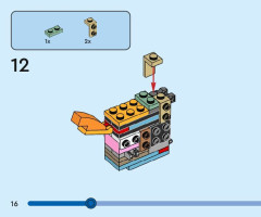 LEGO 40644 instructions page 16 – build guide