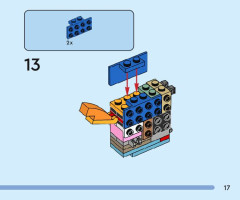 LEGO 40644 instructions page 17 – build guide