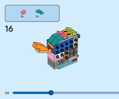 LEGO 40644 instructions page 20 – build guide
