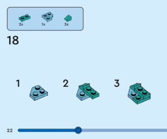 LEGO 40644 instructions page 22 – build guide