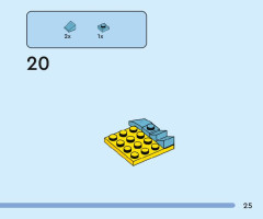 LEGO 40644 instructions page 25 – build guide