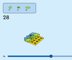 LEGO 40644 instructions page 34 – build guide