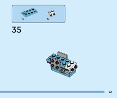 LEGO 40644 instructions page 41 – build guide