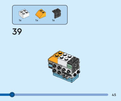 LEGO 40644 instructions page 45 – build guide