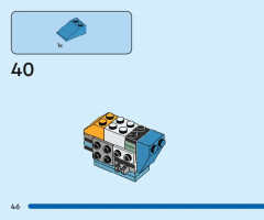 LEGO 40644 instructions page 46 – build guide
