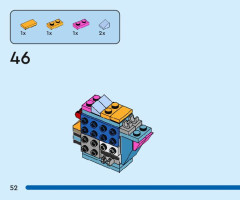 LEGO 40644 instructions page 52 – build guide