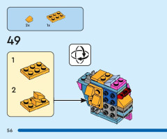 LEGO 40644 instructions page 56 – build guide