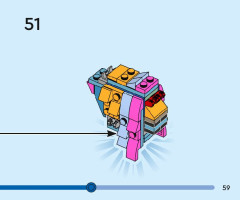LEGO 40644 instructions page 59 – build guide
