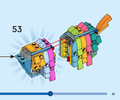 LEGO 40644 instructions page 61 – build guide