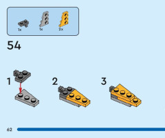 LEGO 40644 instructions page 62 – build guide
