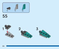 LEGO 40644 instructions page 64 – build guide