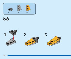 LEGO 40644 instructions page 66 – build guide