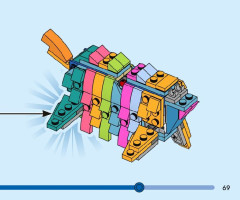 LEGO 40644 instructions page 69 – build guide