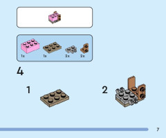 LEGO 40644 instructions page 7 – build guide