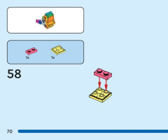 LEGO 40644 instructions page 70 – build guide