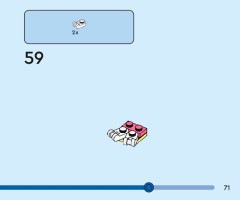 LEGO 40644 instructions page 71 – build guide