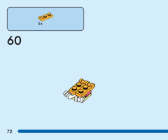 LEGO 40644 instructions page 72 – build guide