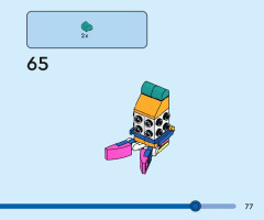 LEGO 40644 instructions page 77 – build guide