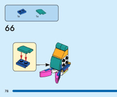 LEGO 40644 instructions page 78 – build guide