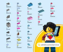 LEGO 40644 instructions page 87 – build guide