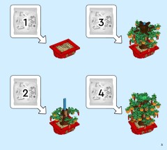 LEGO 40648 instructions page 3 – build guide