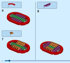 LEGO 40648 instructions page 6 – build guide