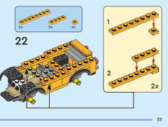 LEGO 40650 instructions page 23 – build guide