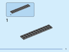 LEGO 40650 instructions page 5 – build guide