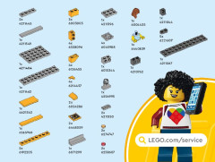 LEGO 40650 instructions page 55 – build guide