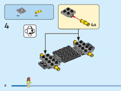 LEGO 40650 instructions page 8 – build guide