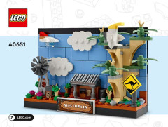 LEGO 40651 instructions page 1 – build guide