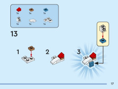 LEGO 40651 instructions page 17 – build guide