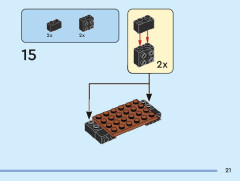 LEGO 40651 instructions page 21 – build guide