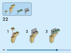 LEGO 40651 instructions page 28 – build guide