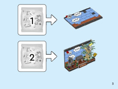 LEGO 40651 instructions page 3 – build guide