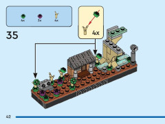 LEGO 40651 instructions page 42 – build guide