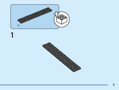 LEGO 40651 instructions page 5 – build guide