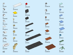 LEGO 40651 instructions page 62 – build guide