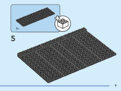 LEGO 40651 instructions page 9 – build guide