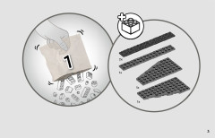 LEGO 40658 instructions page 3 – build guide